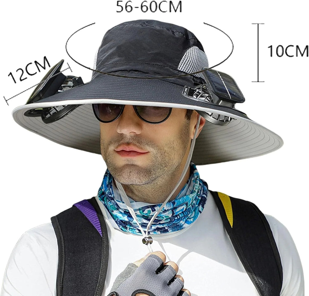 Solar Fan Hat