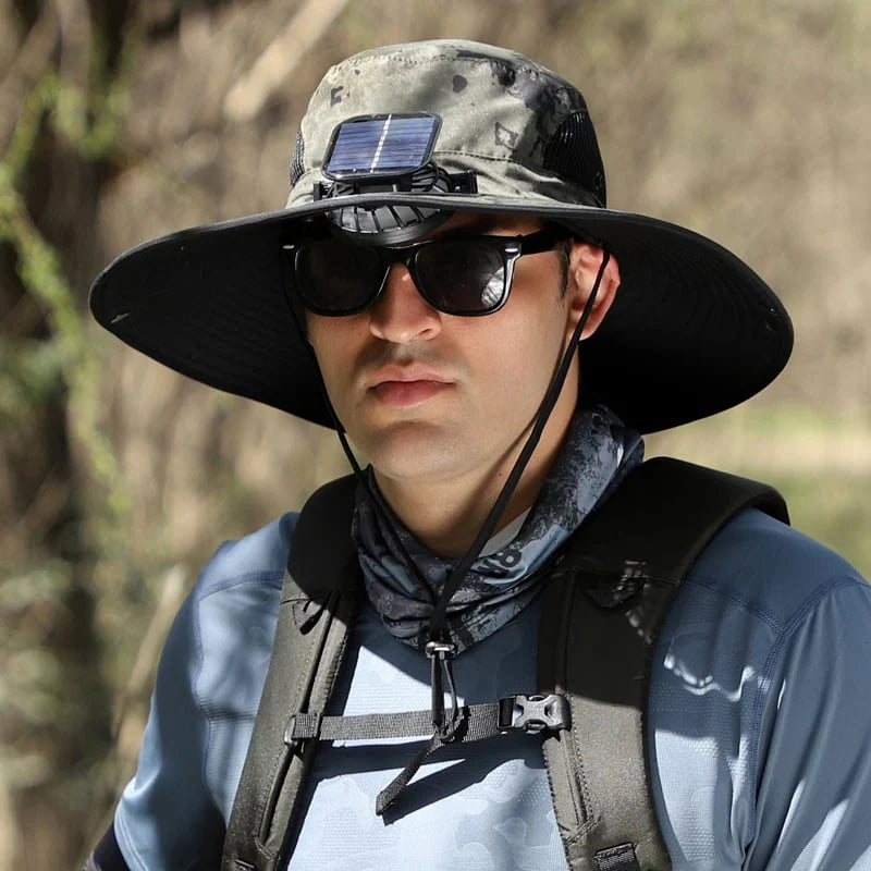 Solar Fan Hat