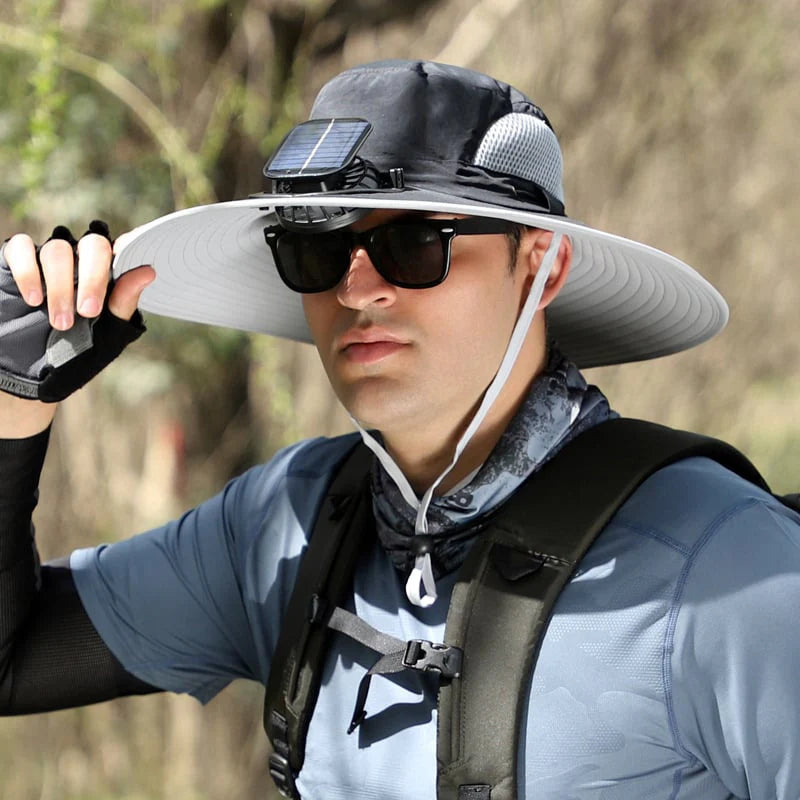 Solar Fan Hat