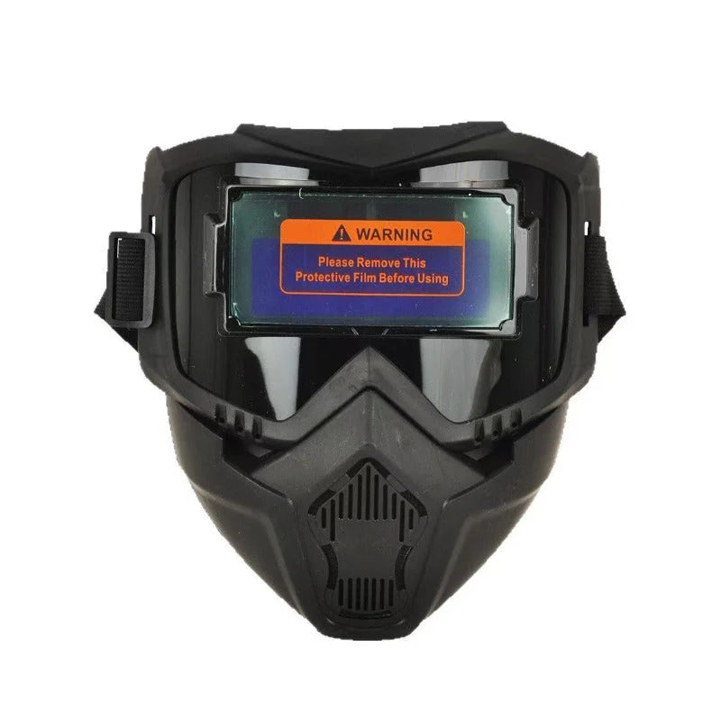 Smart Auto-Darkening Welding Helmet