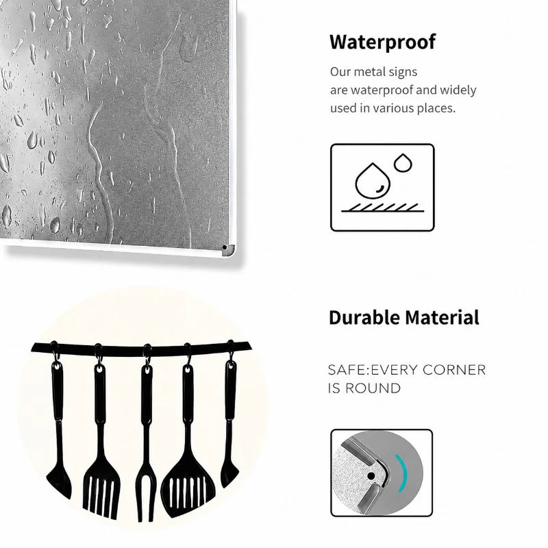 Rust-Resistant Metal Wall Decor
