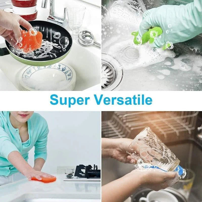 Silicone Dish Sponge Set