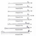 Stainless Steel Latch Hook Set