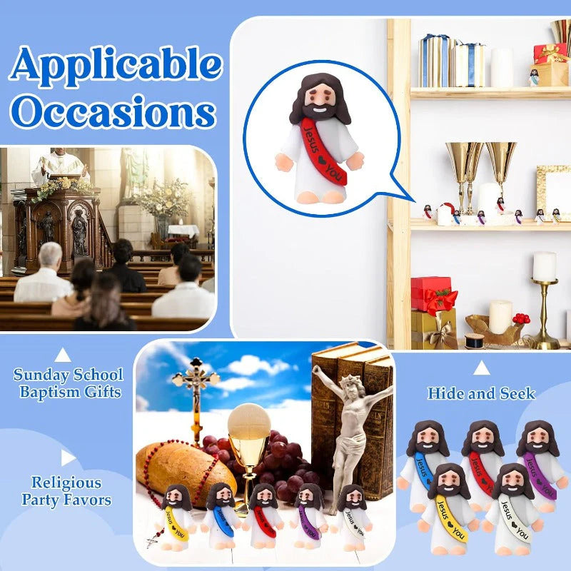 Soft Rubber Mini Jesus Figures