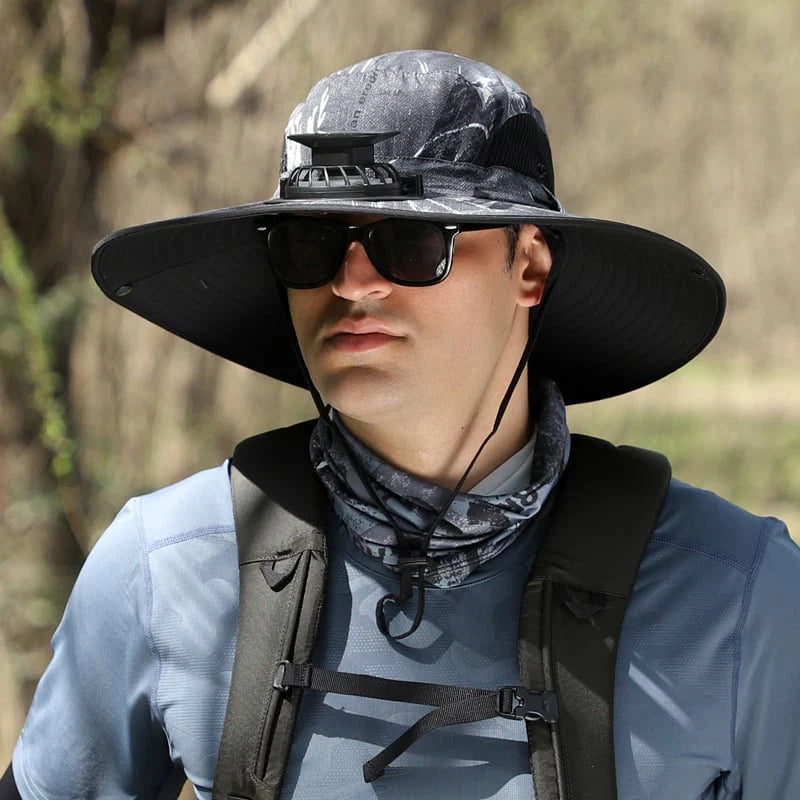 Solar Fan Hat