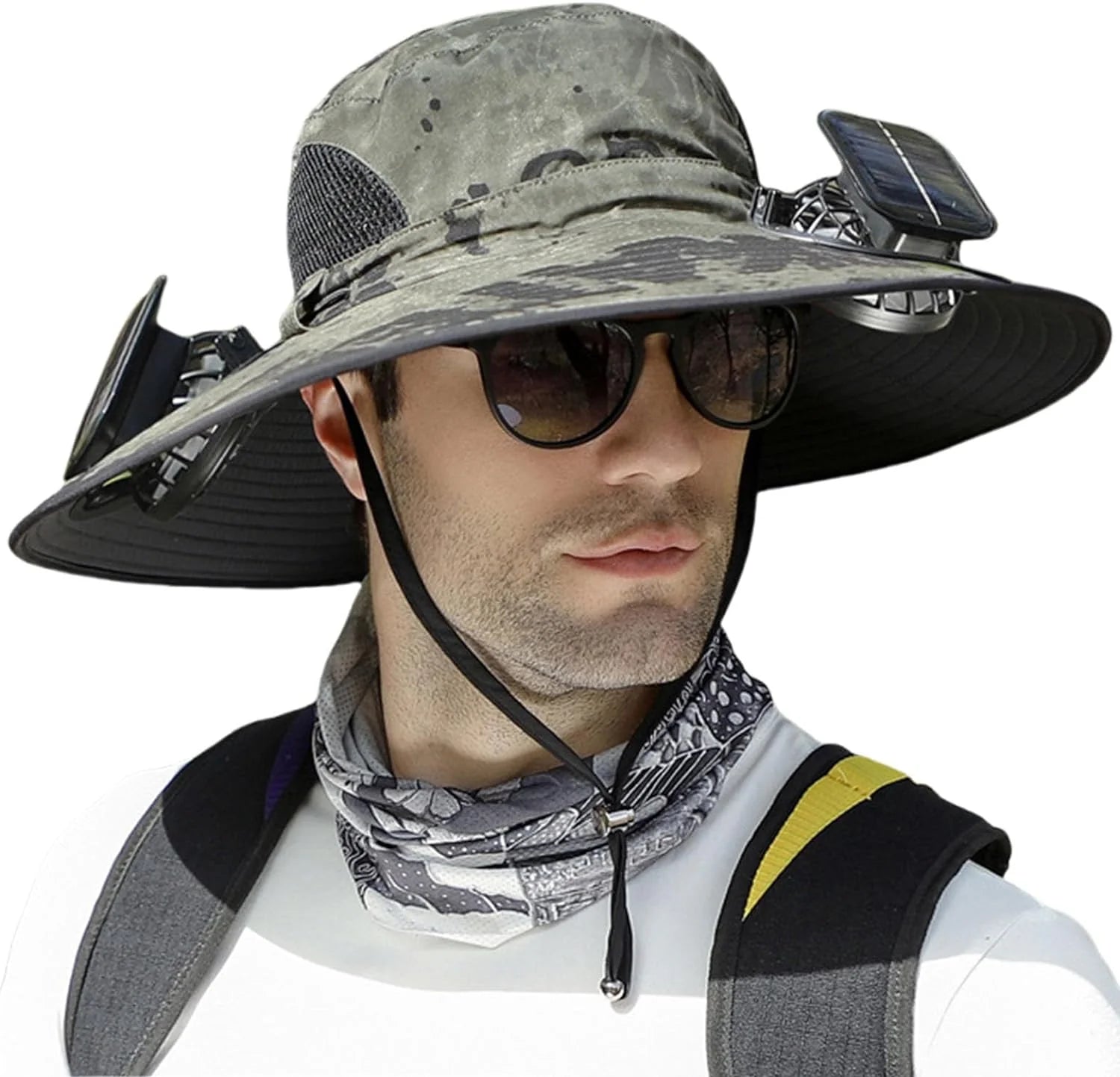 Solar Fan Hat