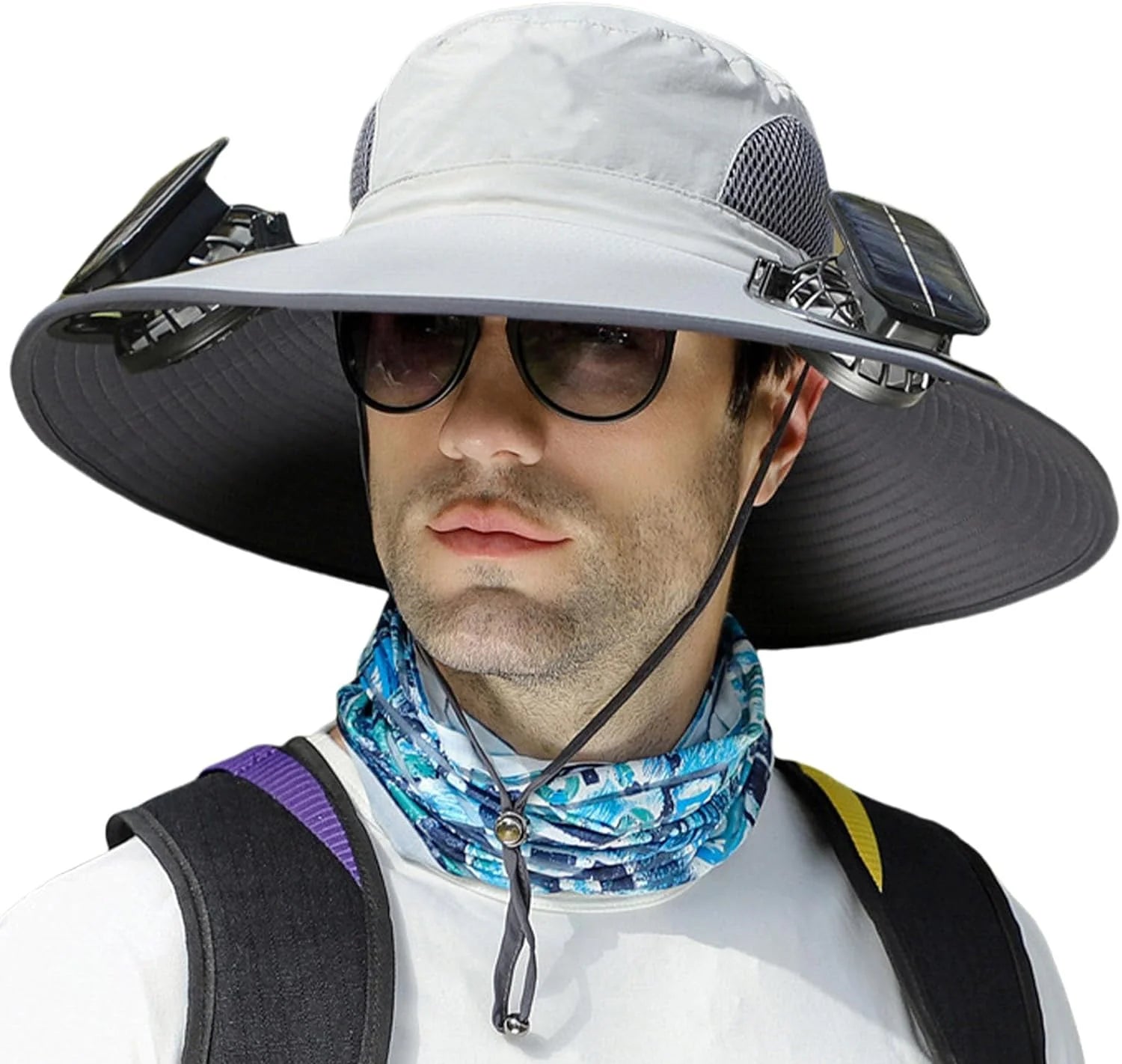Solar Fan Hat
