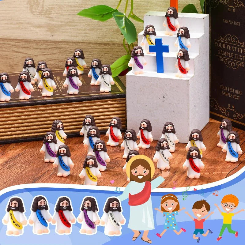 Soft Rubber Mini Jesus Figures