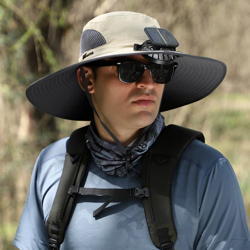Solar Fan Hat