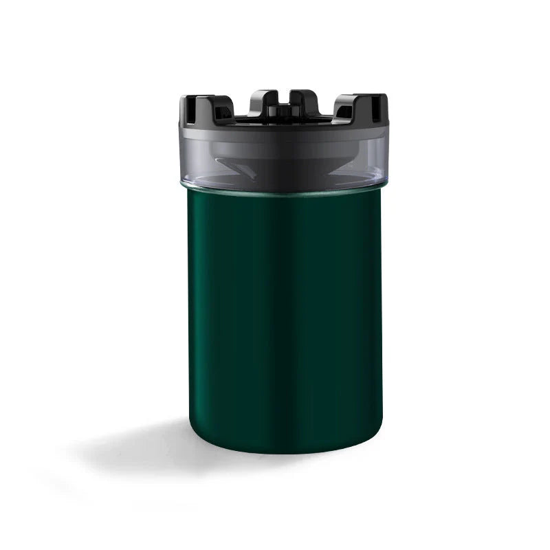 Smokeless Car Ashtray with One-Touch Water Extinguish