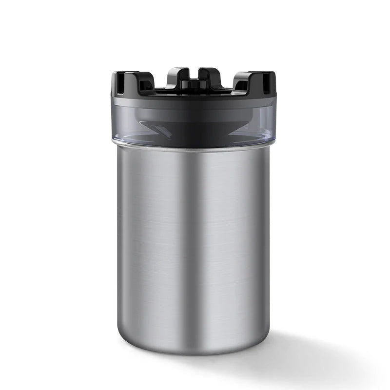 Smokeless Car Ashtray with One-Touch Water Extinguish