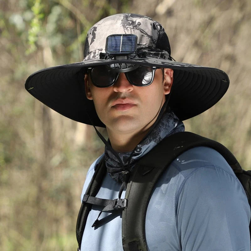 Solar Fan Hat