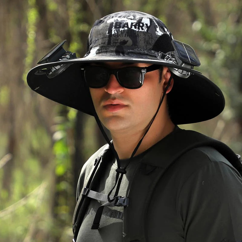 Solar Fan Hat