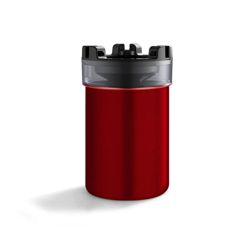 Smokeless Car Ashtray with One-Touch Water Extinguish