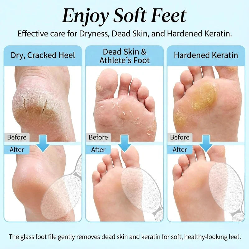 Seamless Glass Foot File